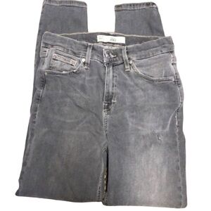 Top shop Jamie size 28 grey wash